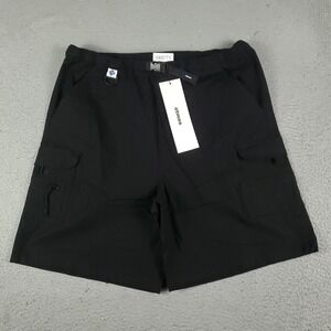 Atmos Shorts Mens Size 36 2XL Black Cargo Japan Outdoors Casual